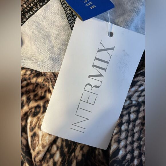 NWT Intermix Resume’ Pallas Python Pull On Pants M - Picture 7 of 10